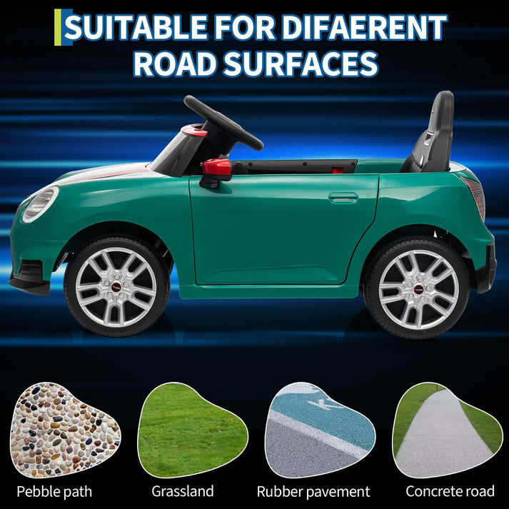 Coche infantil de PP y metal resistente con neumáticos duraderos